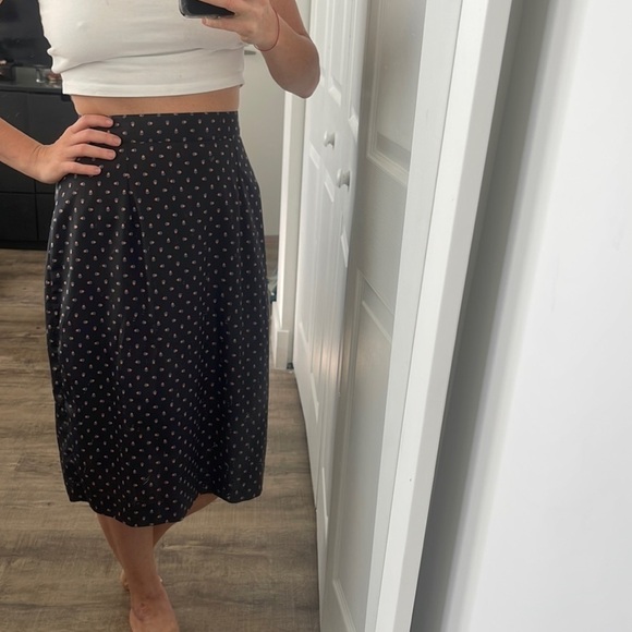 Vintage Dresses & Skirts - Vintage acorn print skirt